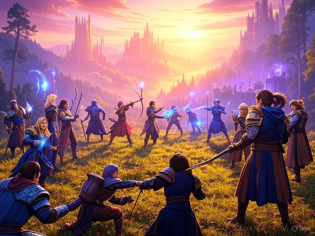 โลกแฟนตาซีเกมออนไลน์-MMORPG