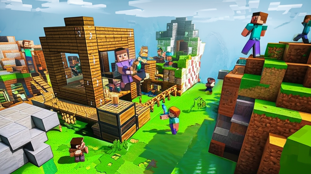 การเล่น-minecraft-ออนไลน์-ร่วมกัน