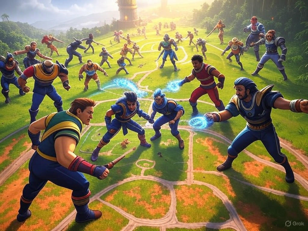 เกมออนไลน์-MOBA-กลยุทธ์-การแข่งขัน